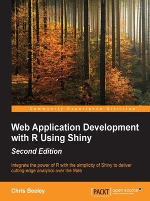 cover image of Web Application Development with R Using Shiny